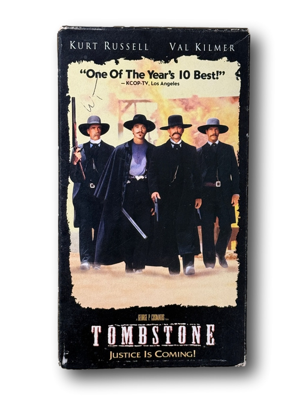 Tombstone VHS Movie